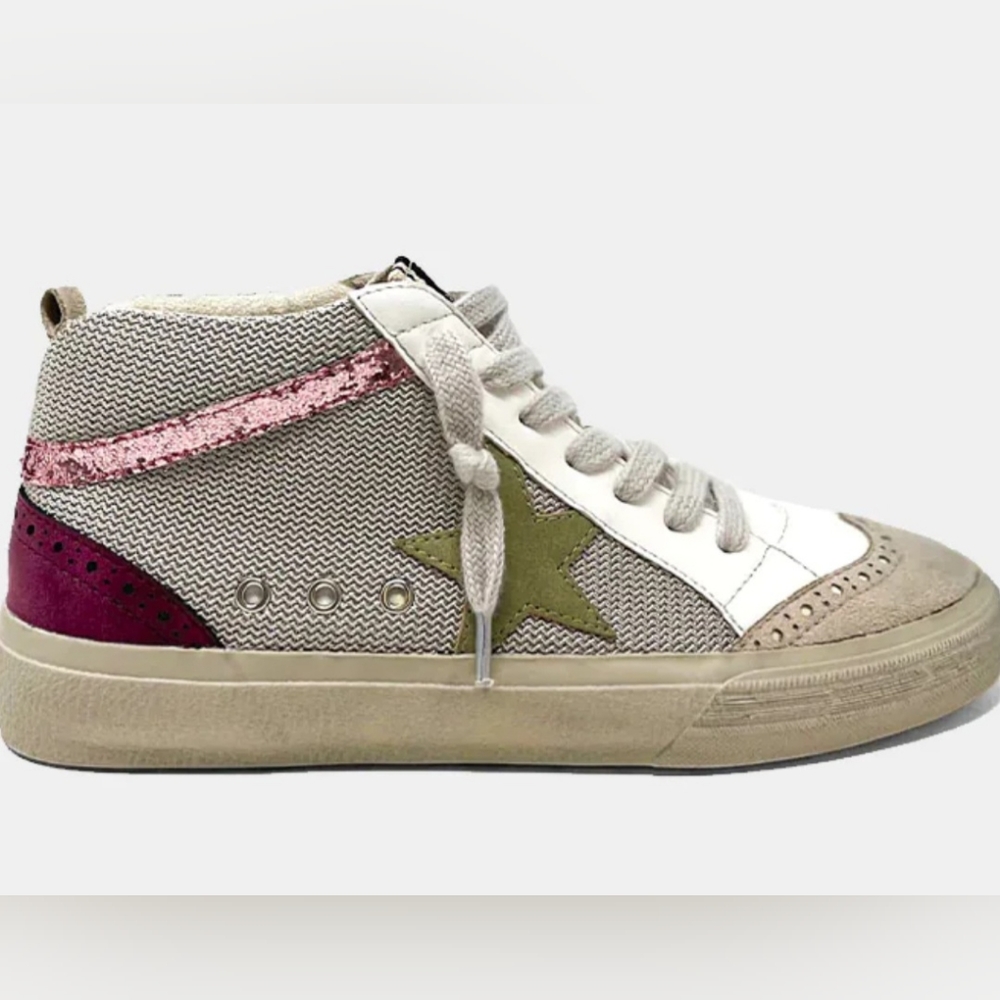 ❤️ SHU SHOP Mid top sneaker